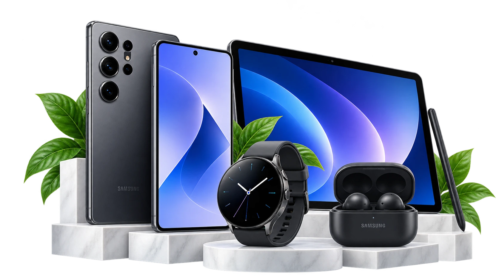 Samsung Galaxy Smartphone, Tablet, Watch und Buds